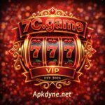 7C.Game app interface featuring casino and card games